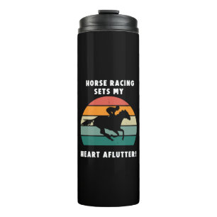 Horse Racing Thermal Tumbler
