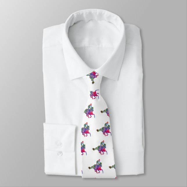 Horse Racing Tie (Tied)