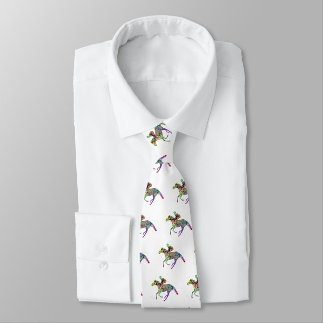 Horse Racing Tie (Tied)