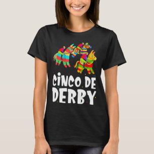 Horse Racing Vintage Cinco De Derby Ky Derby Horse T-Shirt