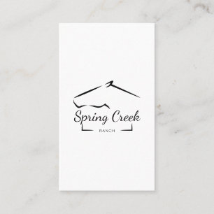 Horse Ranch   Horse Farm Business Card