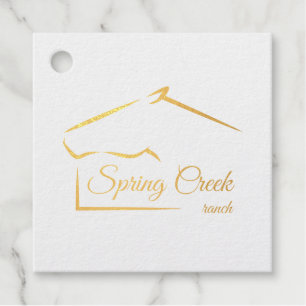 Horse Ranch   Horse Farm Favour Tags