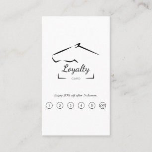 Horse Ranch   Horse Farm Loyalty Card