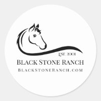 Horse ranch logo equestrian stable branding