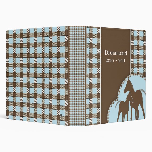 Horse Ranch Memory Photo Album Binder (Background)