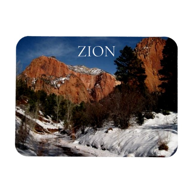 Horse Ranch Mountain, Zion National Park  Magnet (Horizontal)