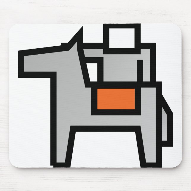 Horse Rider 1 Mouse Pad (Front)