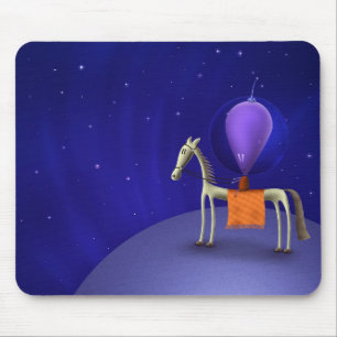 Horse Rider Mouse Pad