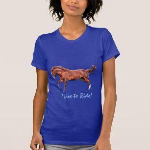 Horse-riders Equine Designer Apparel T-Shirt