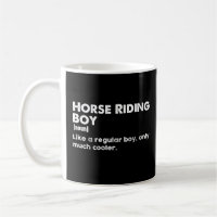Horse Riding Boy Funny Definition Equestrian