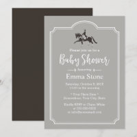 Horse Riding Elegant Equine Baby Shower