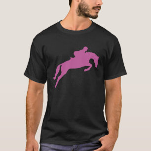 Horse Riding English Equestrian Hunter Jumper T T-Shirt