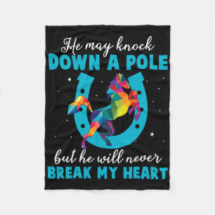 Horse Riding Girls Women Equestrian Horseback Fleece Blanket