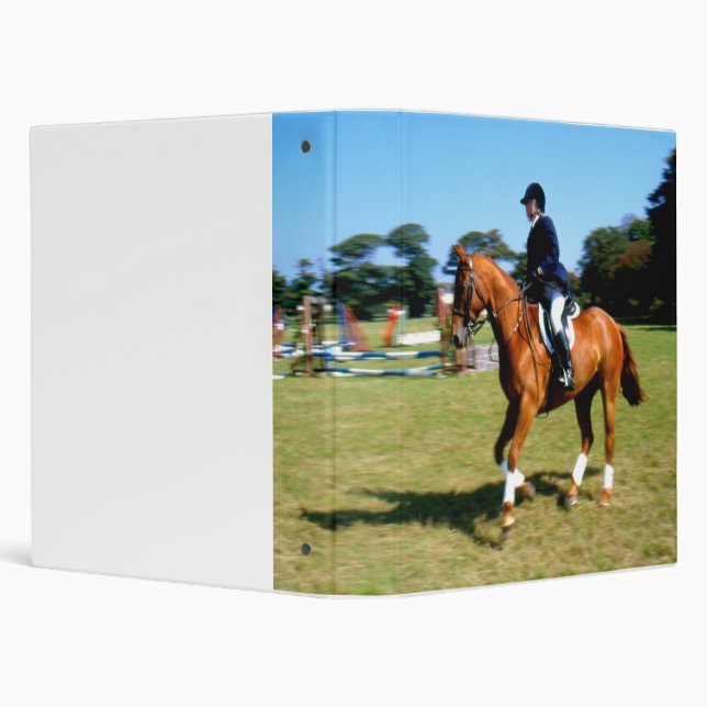 Horse riding in Jersey Binder (Background)