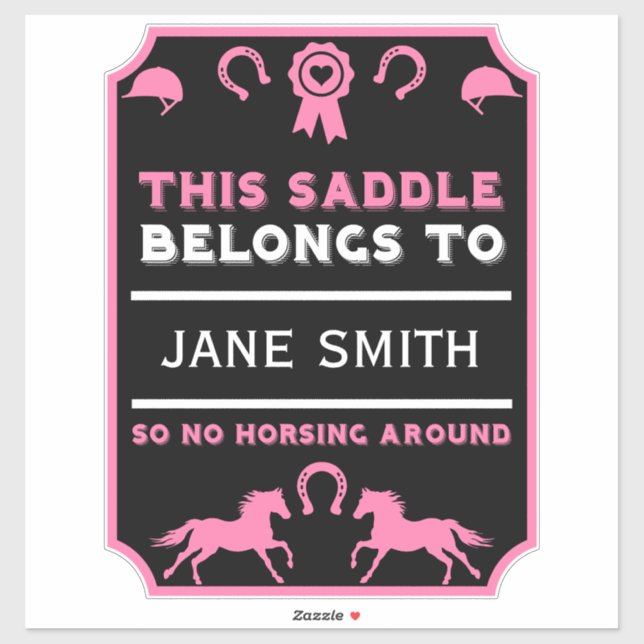 Horse Riding Saddle (Sheet)