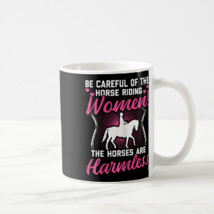 Horse Riding Shirt Women Horseback Horse Owner Gif Coffee Mug