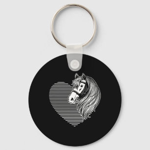Horse Riding Valentines Day Animal Gift Horse Keychain