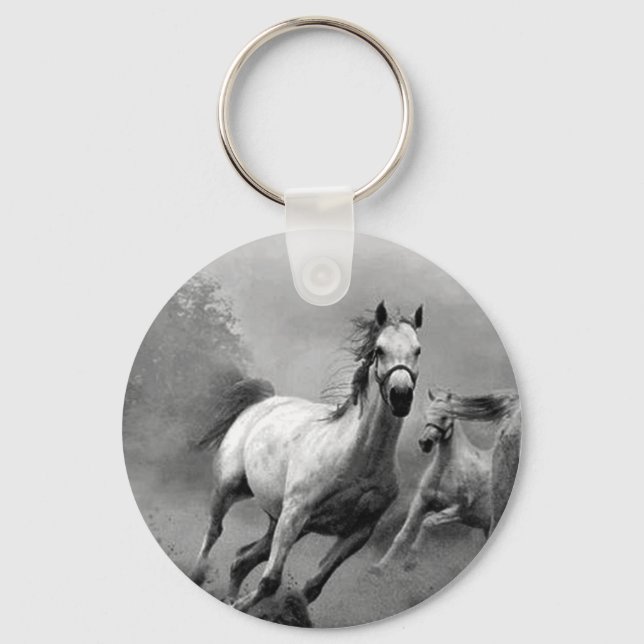 Horse Running Keychain (Front)