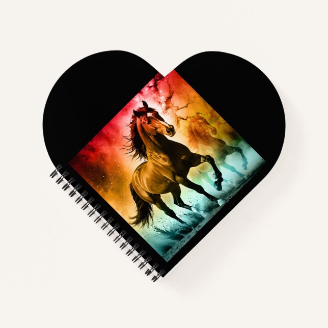 Horse running  notebook (Front)