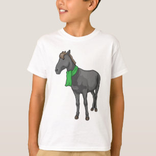 Horse Scarf T-Shirt