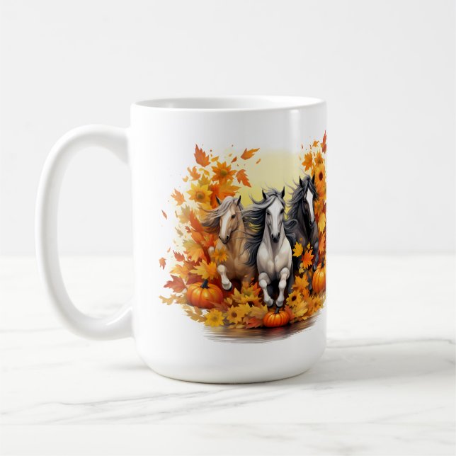 Horse Series 15 oz Classic Mug (Left)