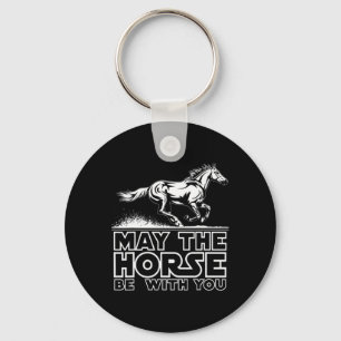 Horse Shirts For Girls Funny Horse Riding Gifts Ho Keychain