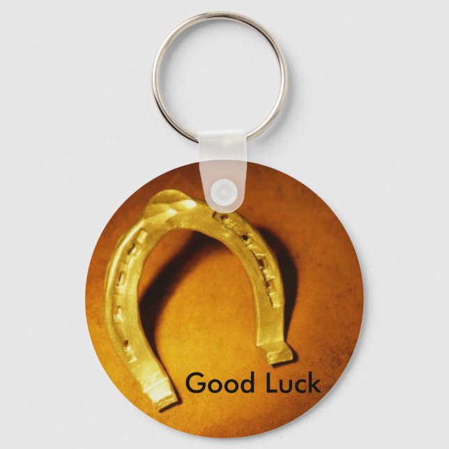 Horse Shoe-Good Luck Keychain (Front)