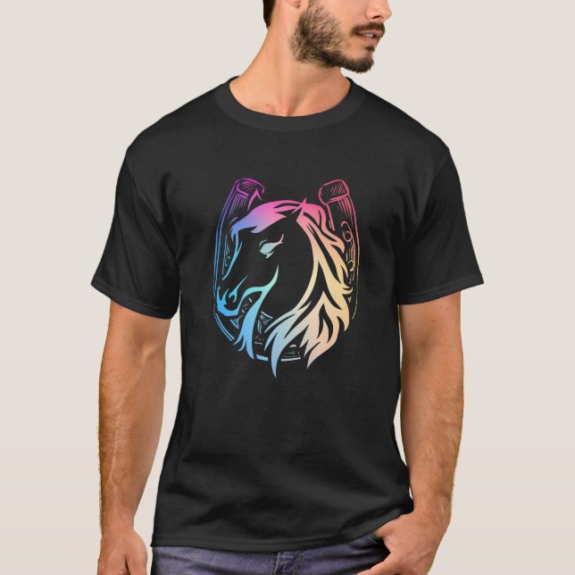 Horse Shoe Premium T-Shirt (Front)