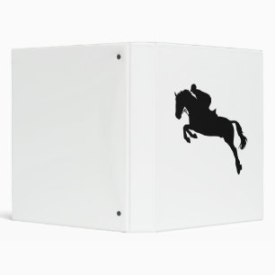 Horse show jumping binder