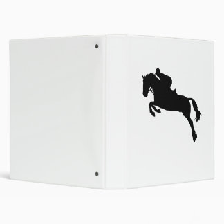 Horse show jumping binder