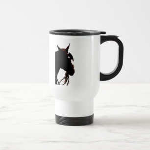 Horse Show Mom Travel Mug - western