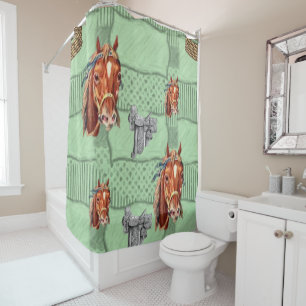 Horse Shower Curtain