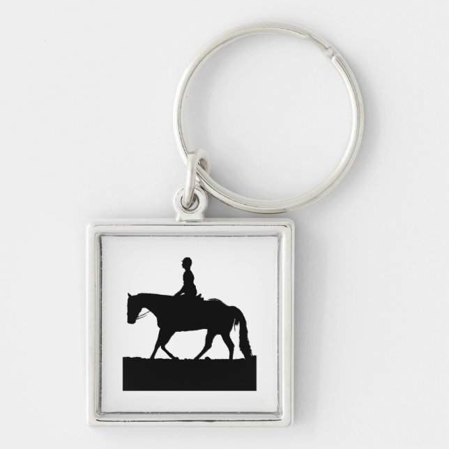 Horse Silhouette Keychain (Front)