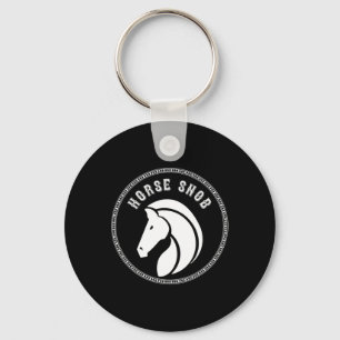 Horse Snob Pony Horseback Riding Clothes Equestria Keychain