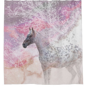 Horse Snow Storm