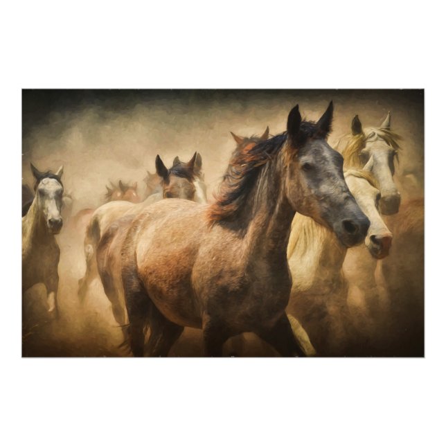 horse stampede poster (Front)