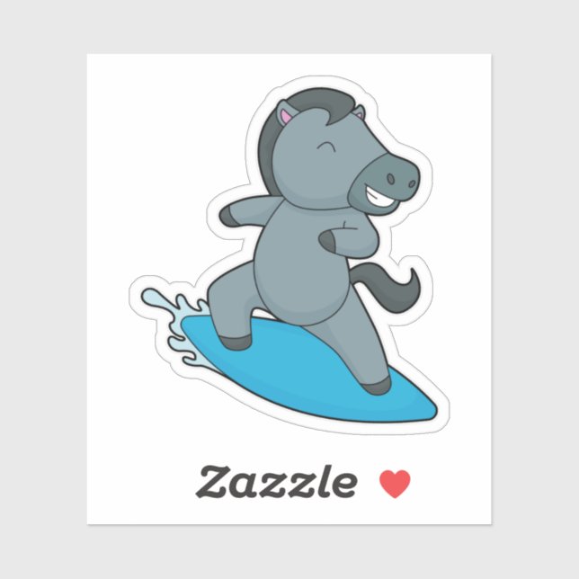 Horse Surfer Water sports (Sheet)