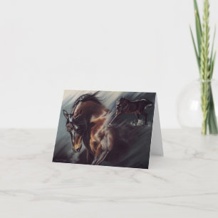 Horse Sympathy Card