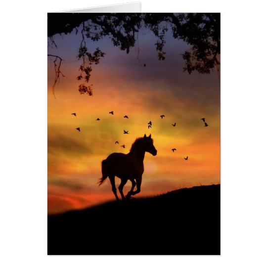 Horse Sympathy Card