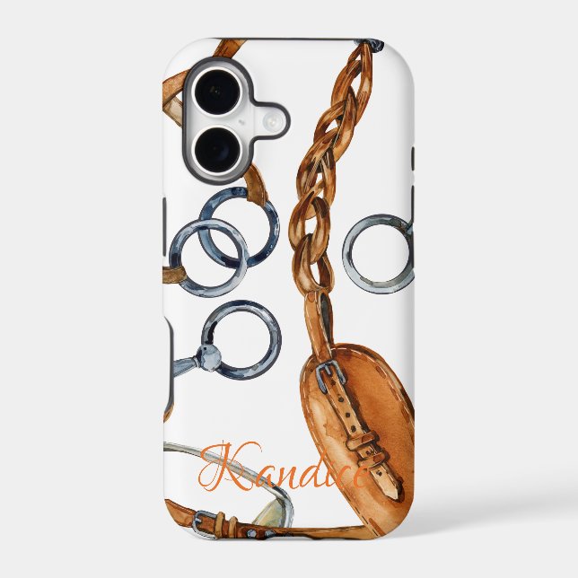 Horse Theme Phone Case (Back)