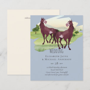 Horse Themed Country Western Rustic Wedding