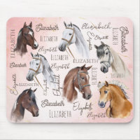 Horse themed gifts personalized name monogrammed