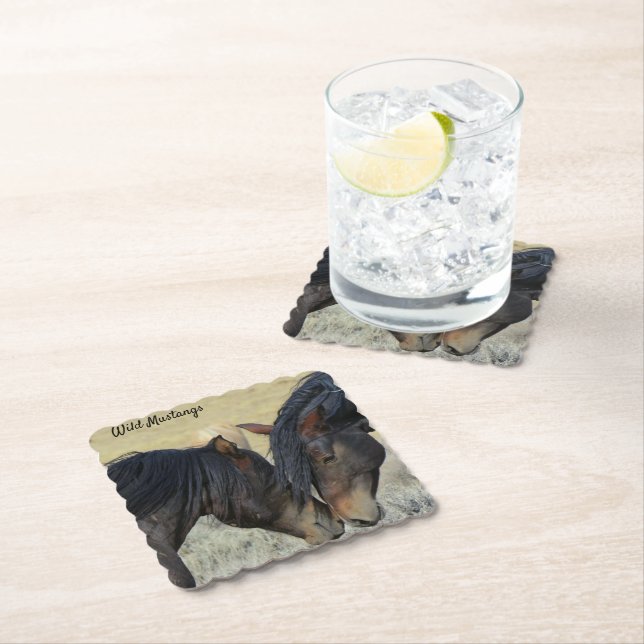 Horse-Themed Paper Coasters (Insitu)