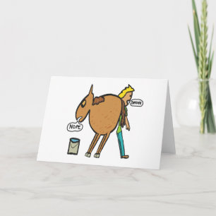 Horse to Water Card