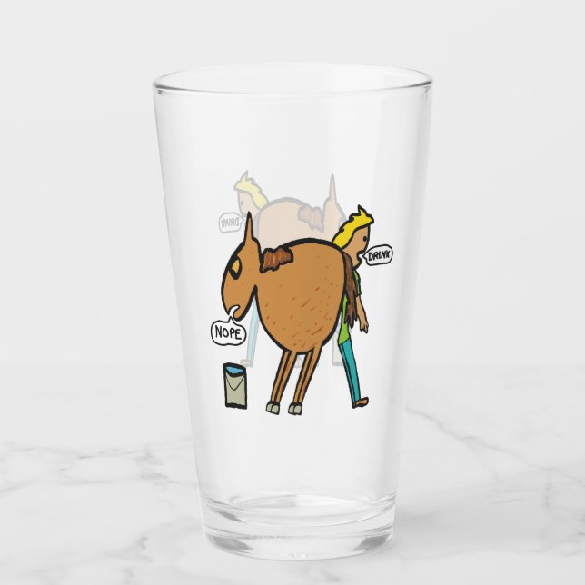 Horse to Water Glass (Front)