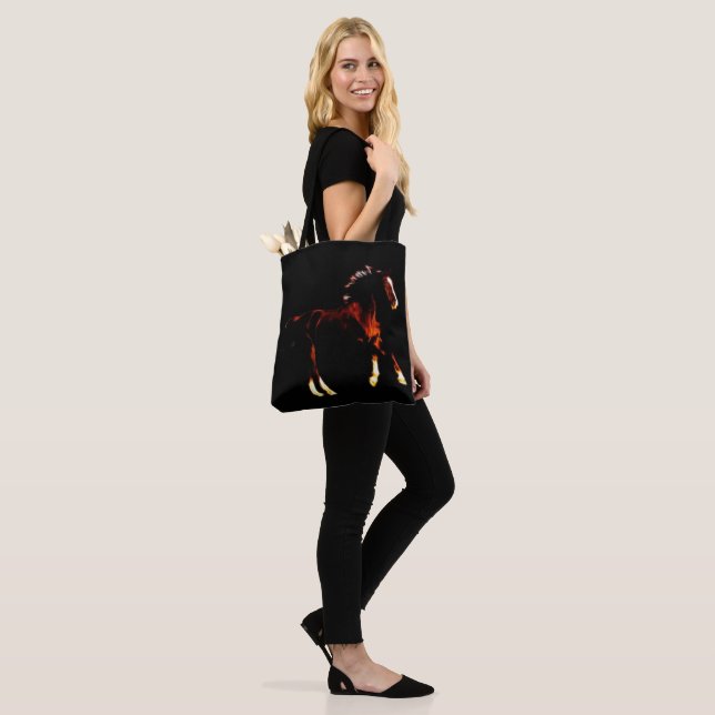 Horse Tote Bag (On Model)
