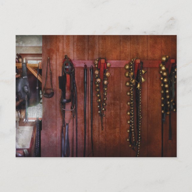 Horse Trainer - Jingle Bells Postcard (Front)