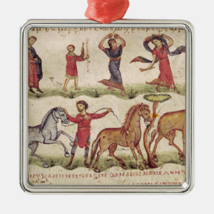 Horse Trainers Metal Ornament