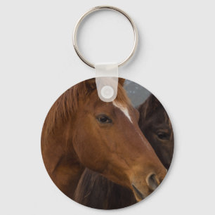 Horse Triplets Keychain