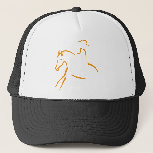 horse trucker hat (Front)